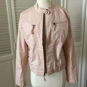 Gap Cotton Biker Jacket
